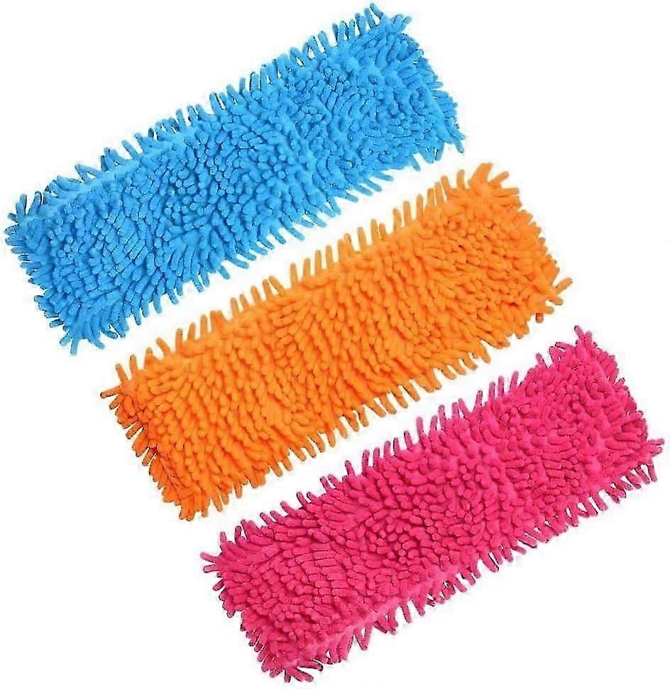 40x12cm 3 Pack Microfiber Cleaning Mop Pads