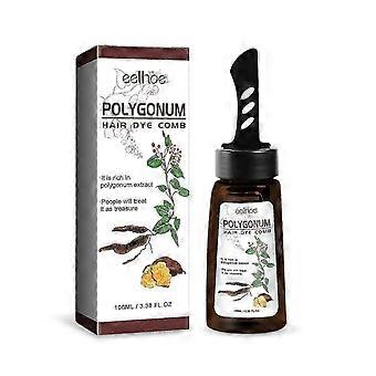 Polygonum Multiflorum Hair Wax Comb Deep Clean, Dry, Smooth, Glossy Black Hair Com