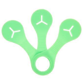 Dog Walking Supplies for Storage 3Pcs Hand Free Poop Bag Clip Green PVC