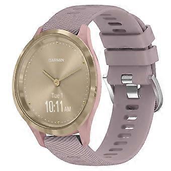 18 mm silikonarmband kompatibelt med Garmin Vivomove 3S