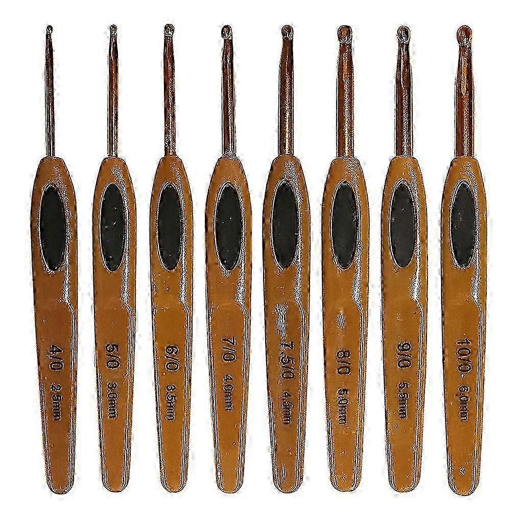 8pc Rust-Free Aluminium Crochet Set