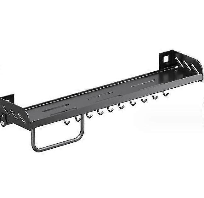 No-punch Wall Mount Kitchen Shelf _au