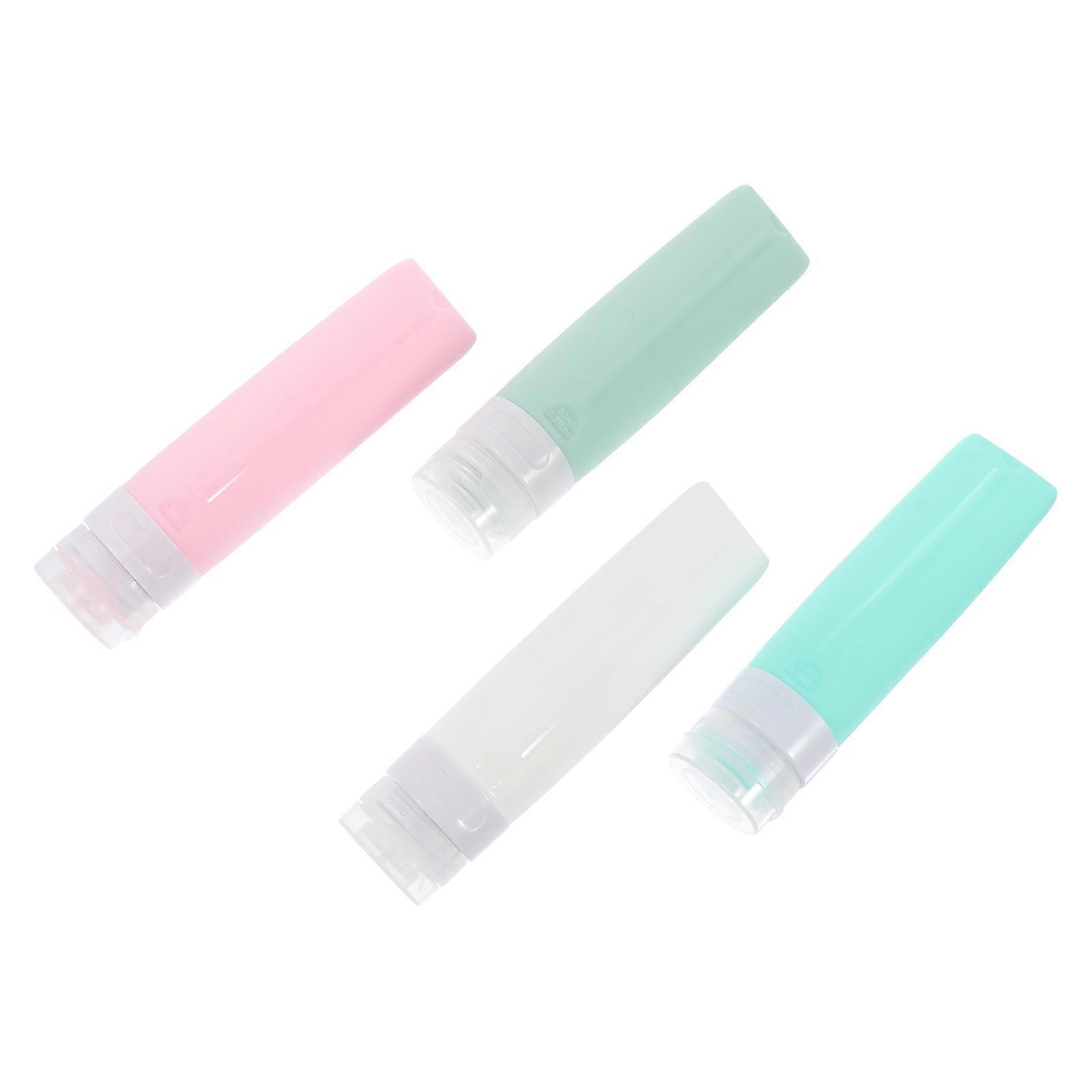 Travel Bottle Silicone Empty Bottle for Storage 12Pcs Assorted
