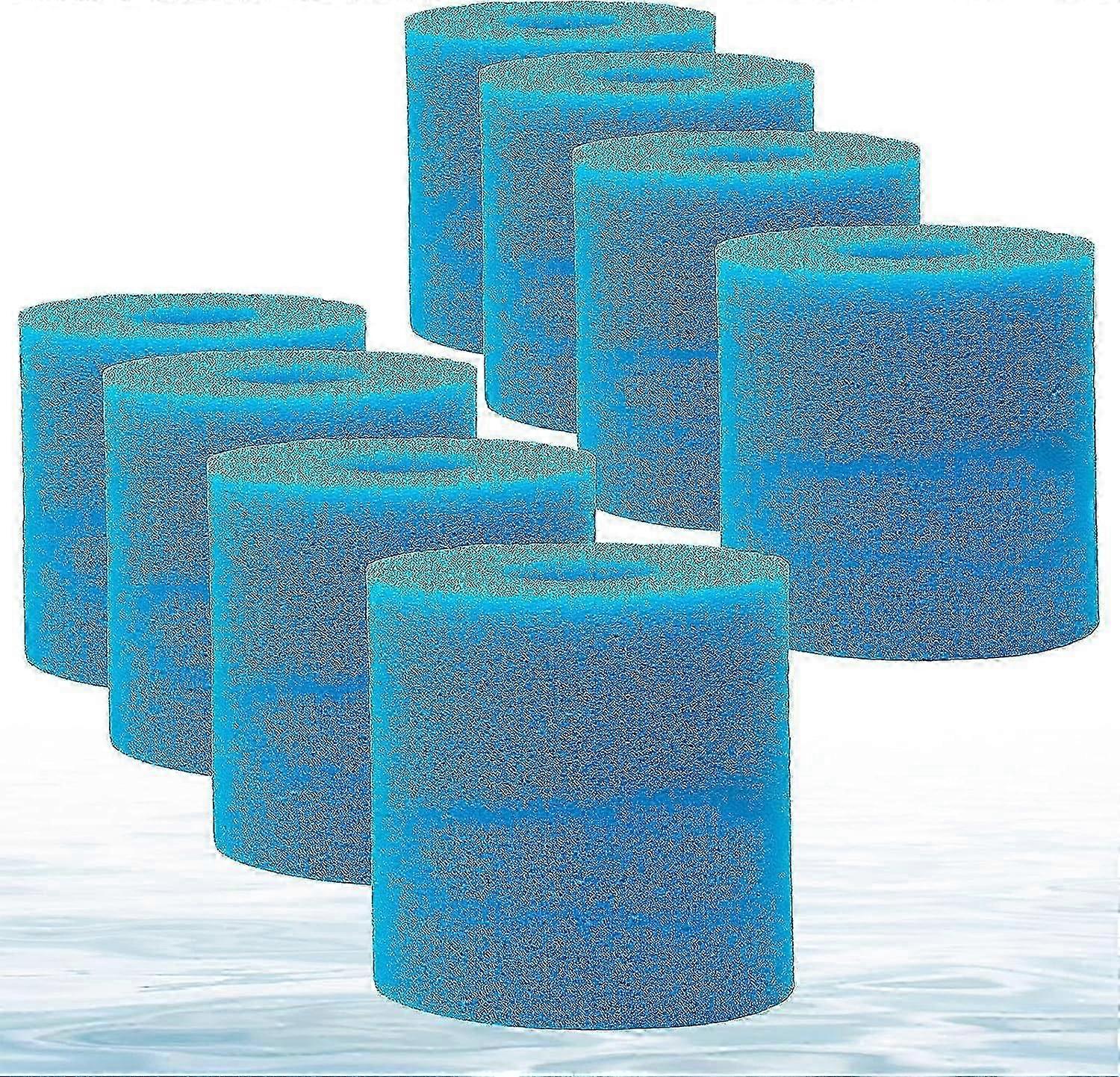 Reusable Intex Type H Pool Filter, Foam Sponge Cartridge 8 Pack