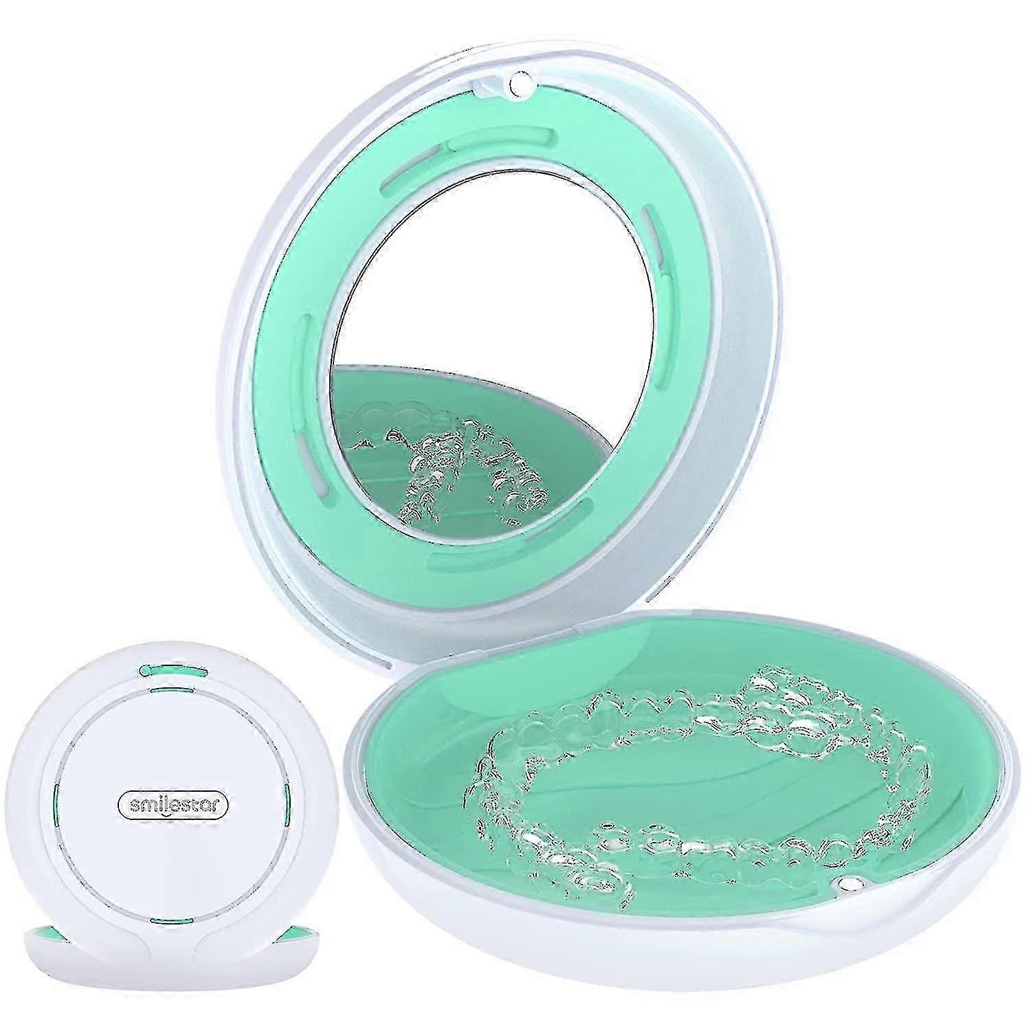 Mirror Retainer Case With Adjustable Vents
