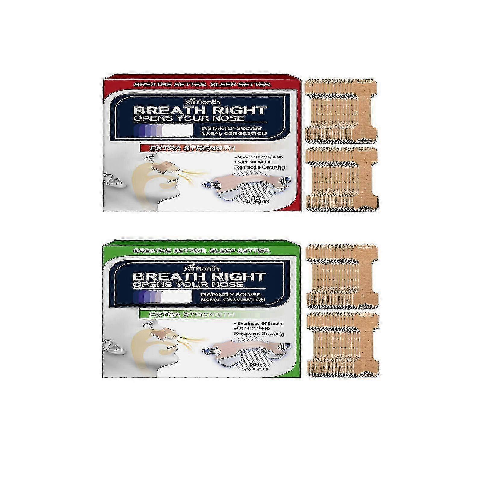 Comfortable Nasal Strips 36 Count
