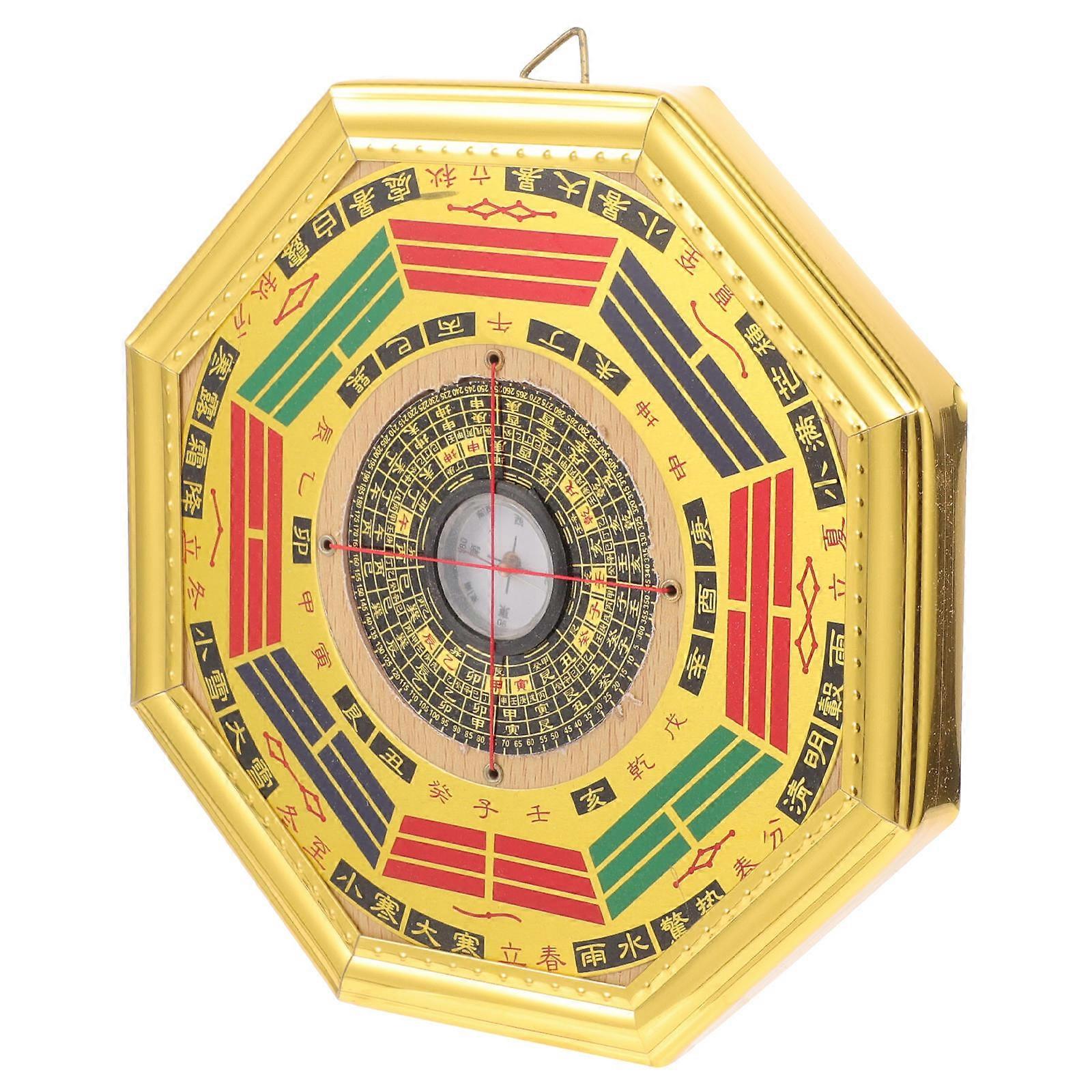 Divination Compass Chinese Style Compass for Decoration Multi Purpose