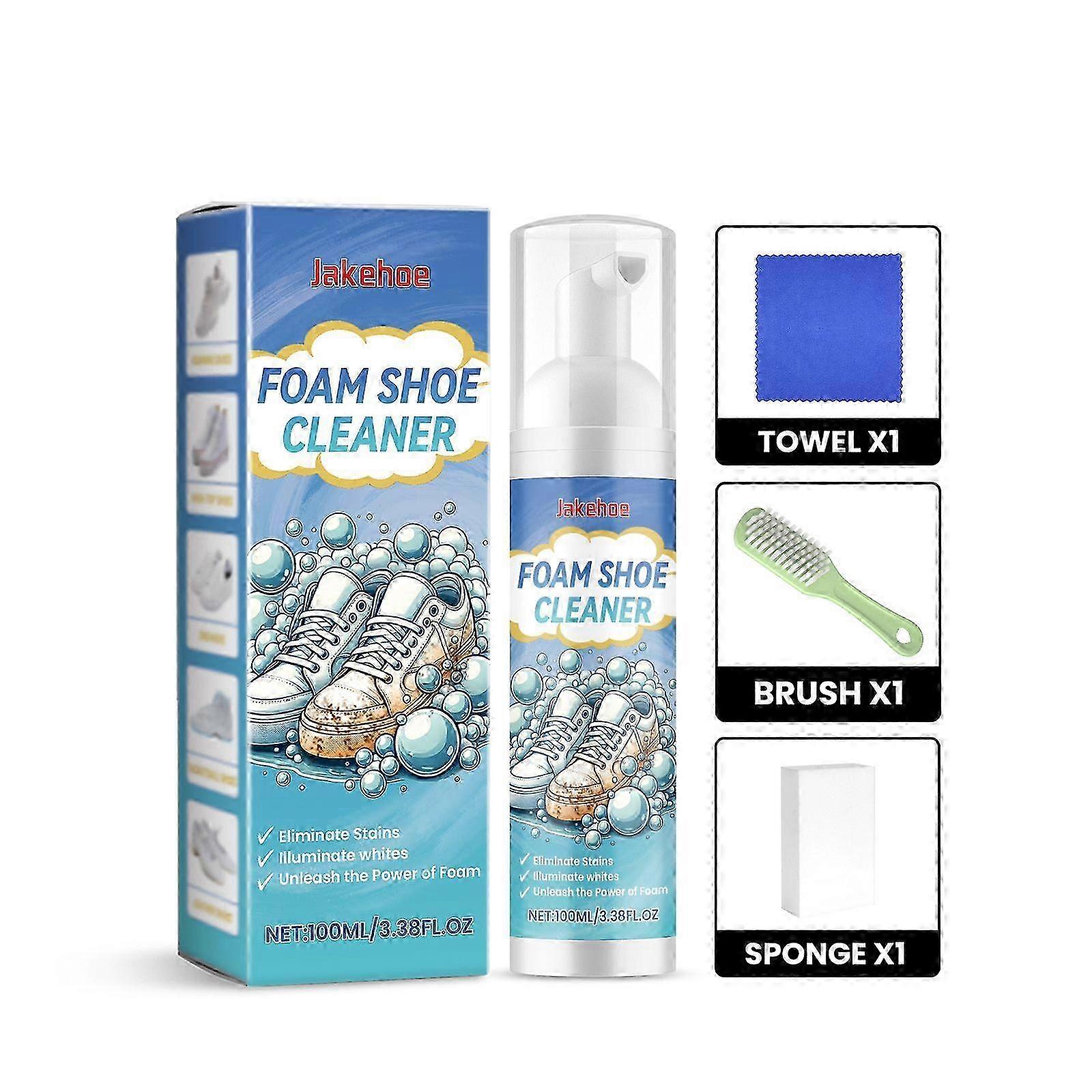 Sneaker Stain Removal Kit Compact Decontamination Set