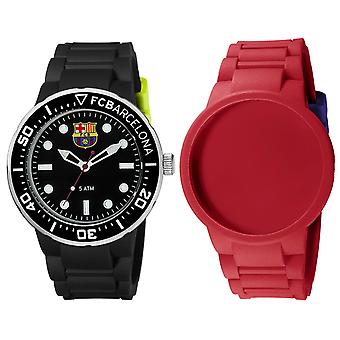 Barca by radiant fan watch for Unisex Analog Quartz with Silicone Bracelet BAPACKADULTO1