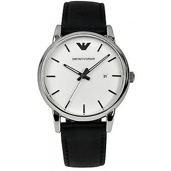 Armani Luigi kvarts analog mann klokke med Ar1694 cowskin armbånd