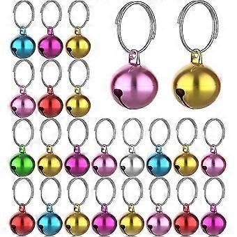 24PCS Colorful Metal Pet Bells