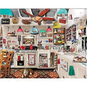 Retro Kitchen Seek & Find Advanced Challenge Puzzle JI-1655