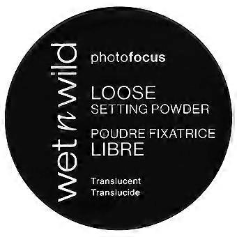 3 x wet n wild, PhotoFocus™, Loose Setting Powder, 520B Translucent, 0.70 oz (20 g)