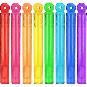 32-Pack 8 Color Mini Bubble Wands Assorted Party Favors Kids Toys Bath Summer Outdoor Gifts for Girls Boys-bhkj