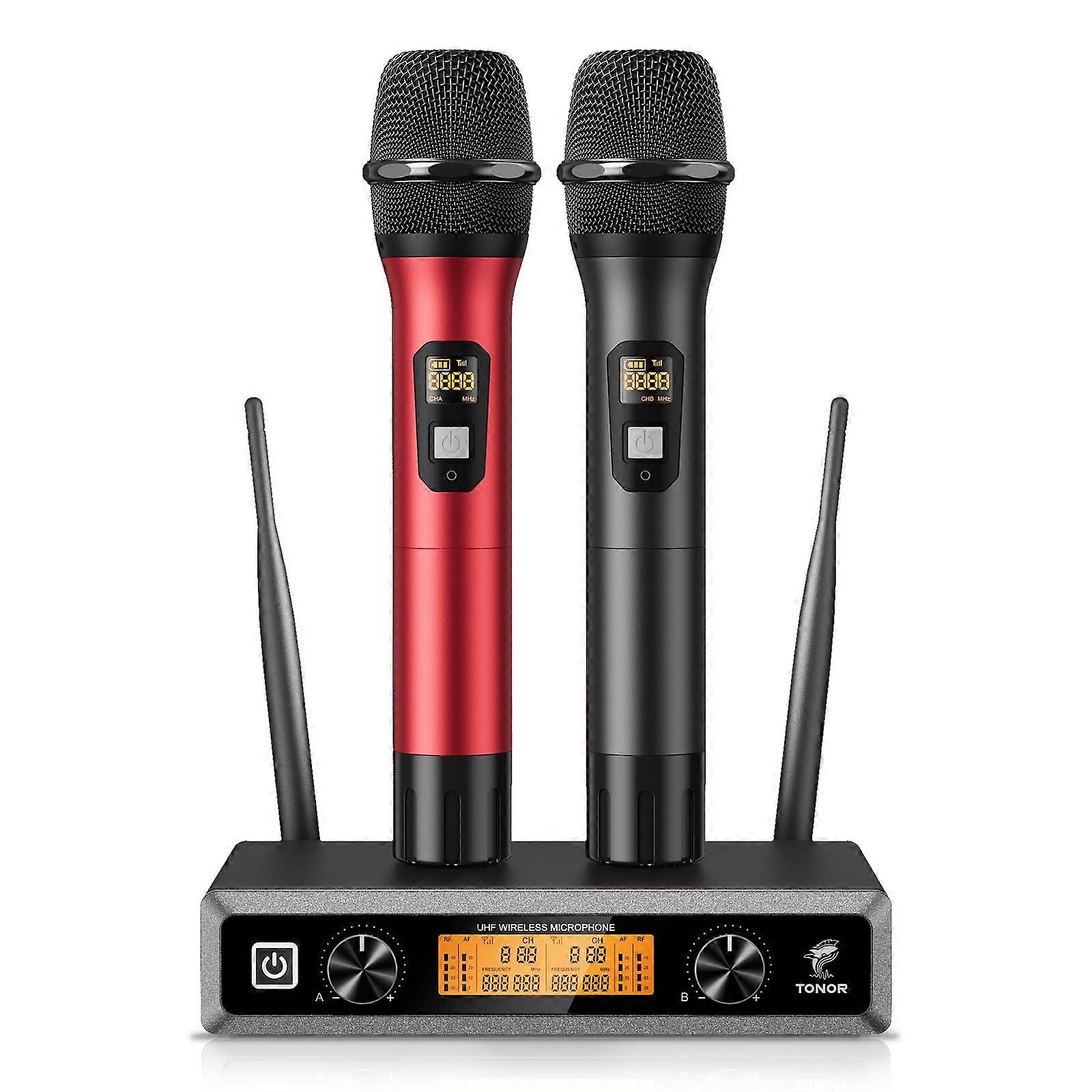 Draadloze Microfoon met Professioneel UHF Systeem