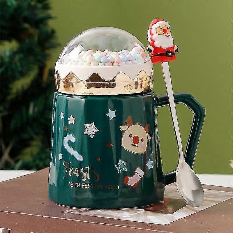 Microwave Safe Christmas Tea Cup