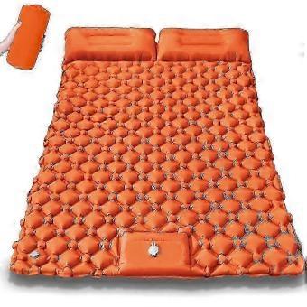 Hiipeak Selbstaufblasende Isomatte, geeignet für 2 Personen, 120 x 200 cm Doppel-Luftmatratze für Camping