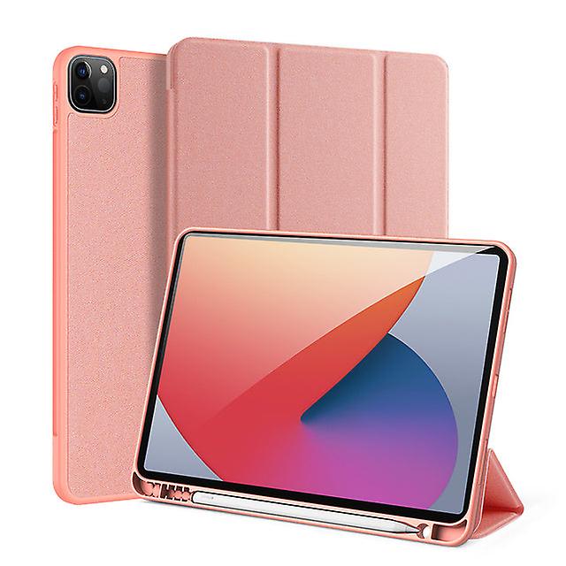 Tablet Leather Case For IPad Pro 11 2021/2020, Smart Sleep Wake Trifold Protective Cover
