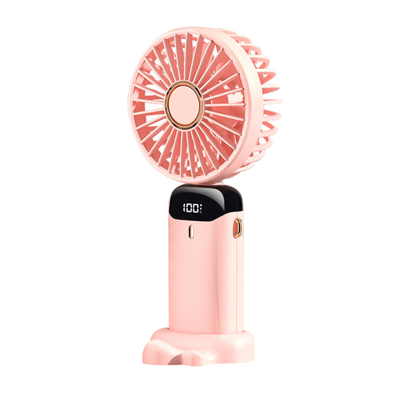 Portable Aromatherapy Small Fan With 5 Speeds And Digital Display