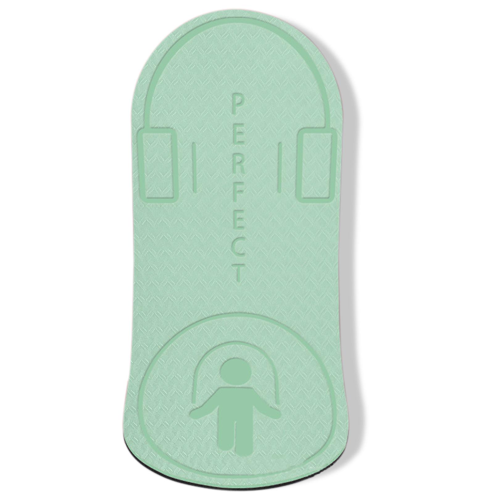 縄跳びマットインパクト吸収スキッピングロープ滑り止めエクササイズマットワークアウトホームジムエクササイズ