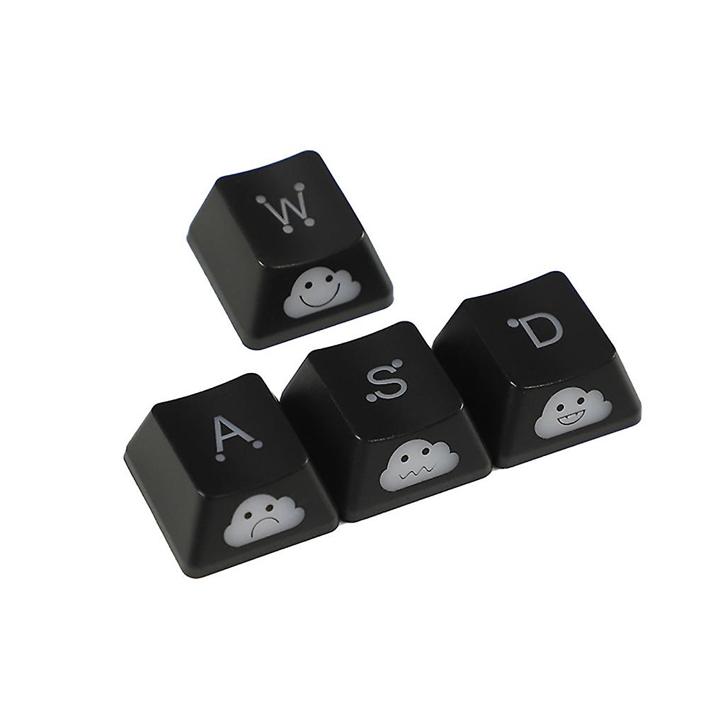 Durable PBT Keycaps Backlit Translucent Keycaps for Mechanical Keyboard