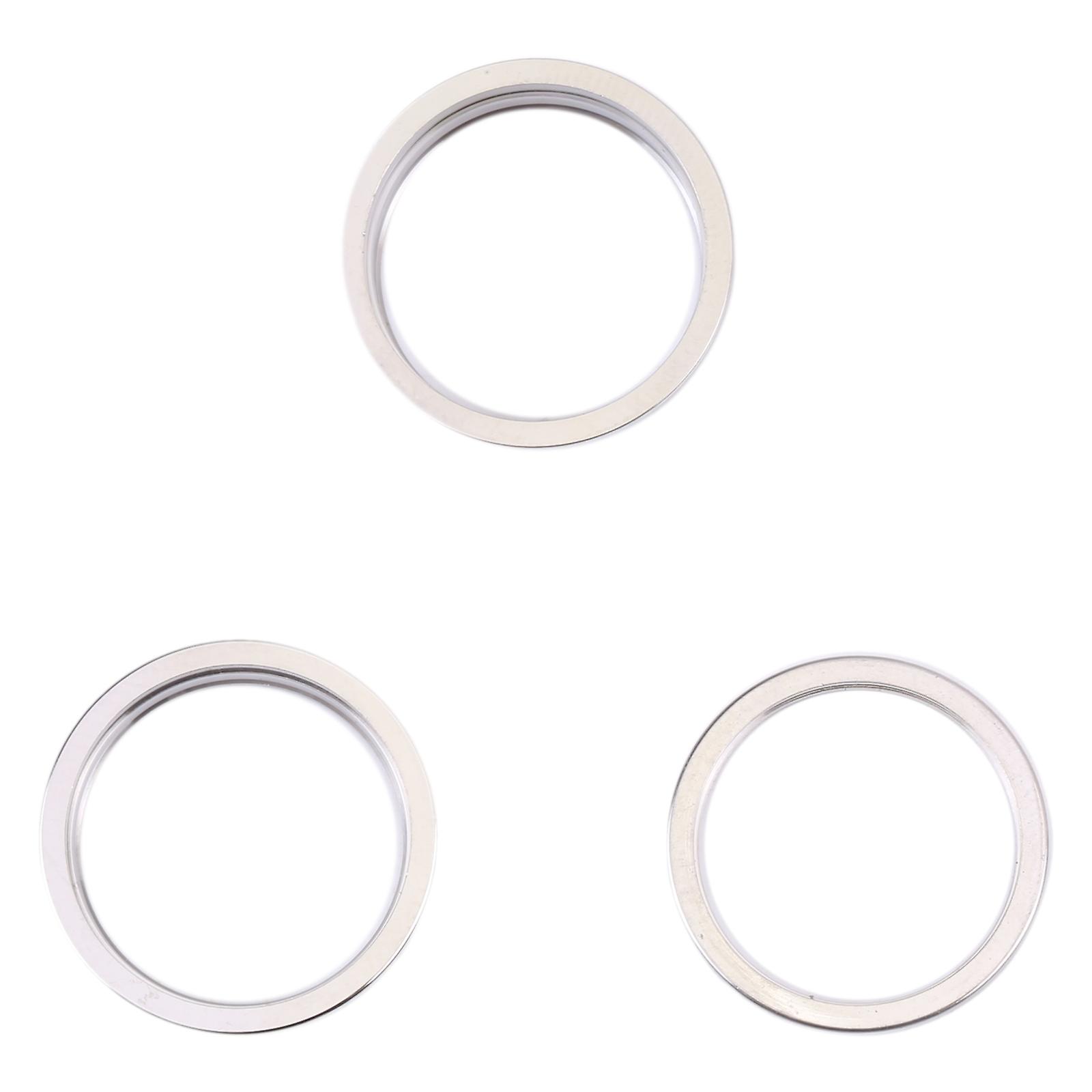 For iPhone 14 Pro Max 3PCS Rear Camera Metal Protector Ring