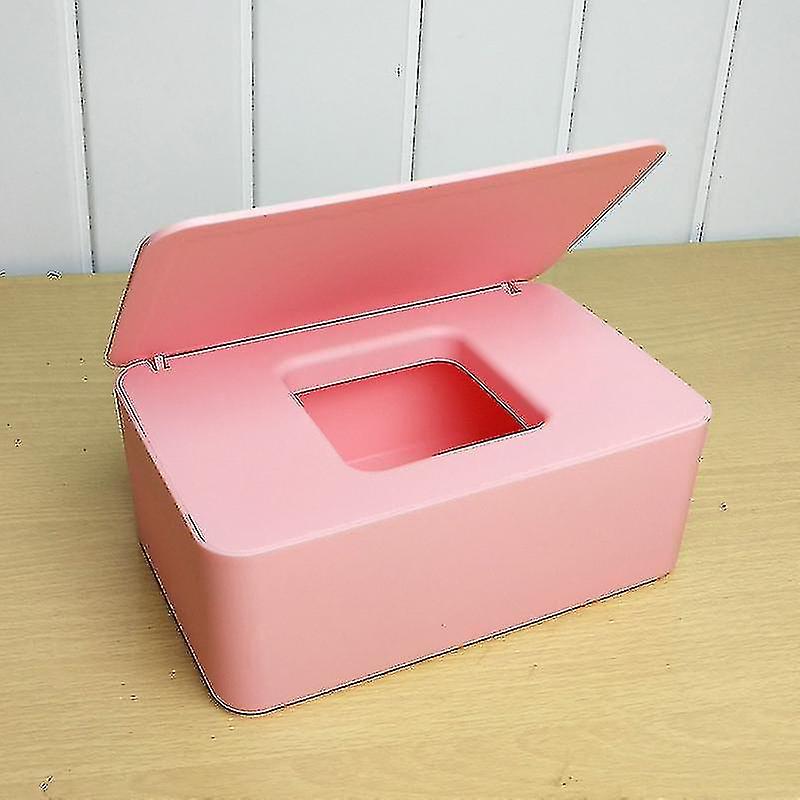 Wet Wipes Storage Box Wipes Dispenser Holder Tissue Storage Box Case Lid Dustproof A