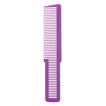 Barber Comb Flat Top Clipper Comb - Small 8" Long - Clipper Comb Purple