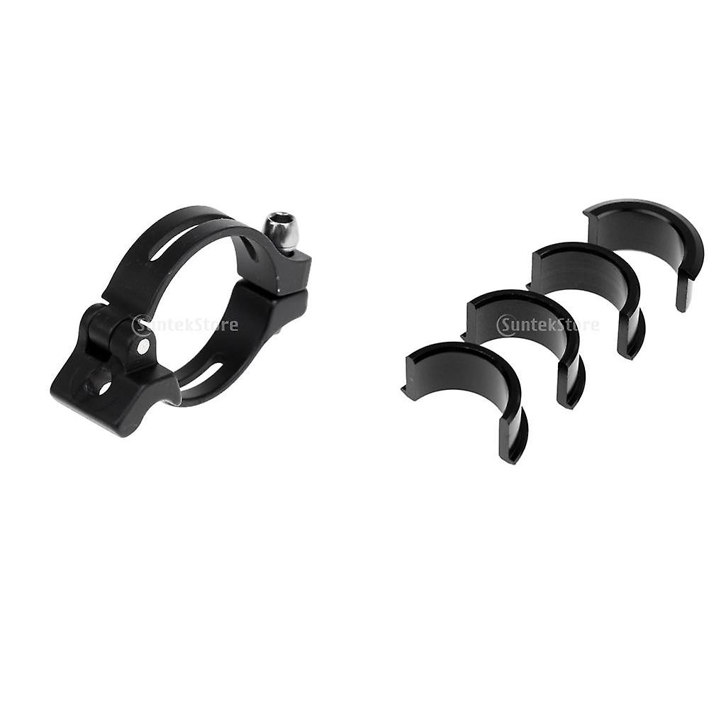 1 Set Mountain Bike Bicycle Handlebar Shim + 1 Piece Front Derailleur Clamp