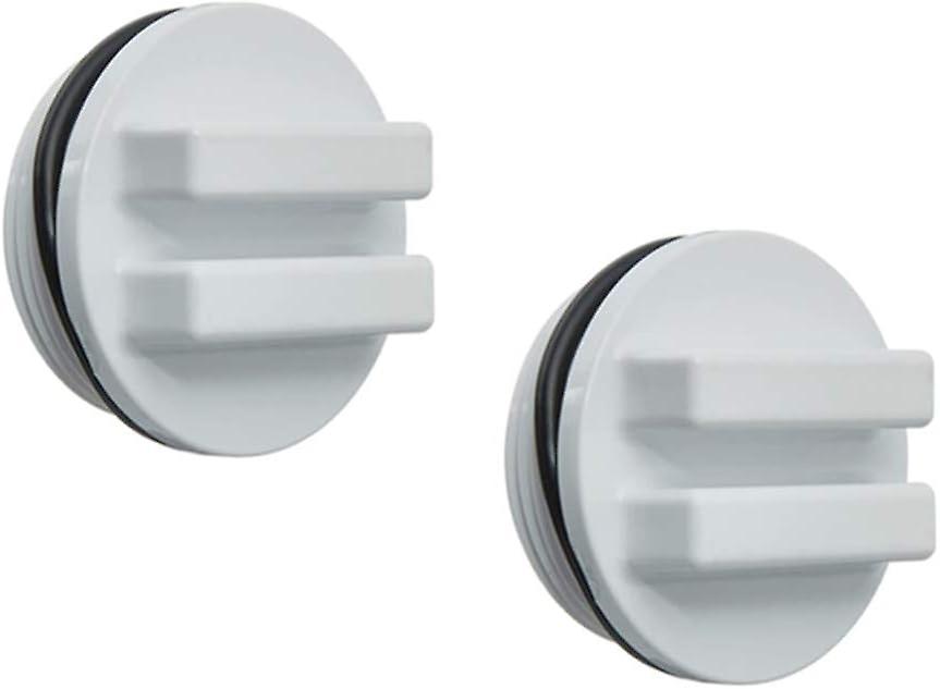 2 Pieces 1. 5 Threaded Return Line Winterizing Plug Filter Drain Plug with O-Ring for Winter Pools During Winter