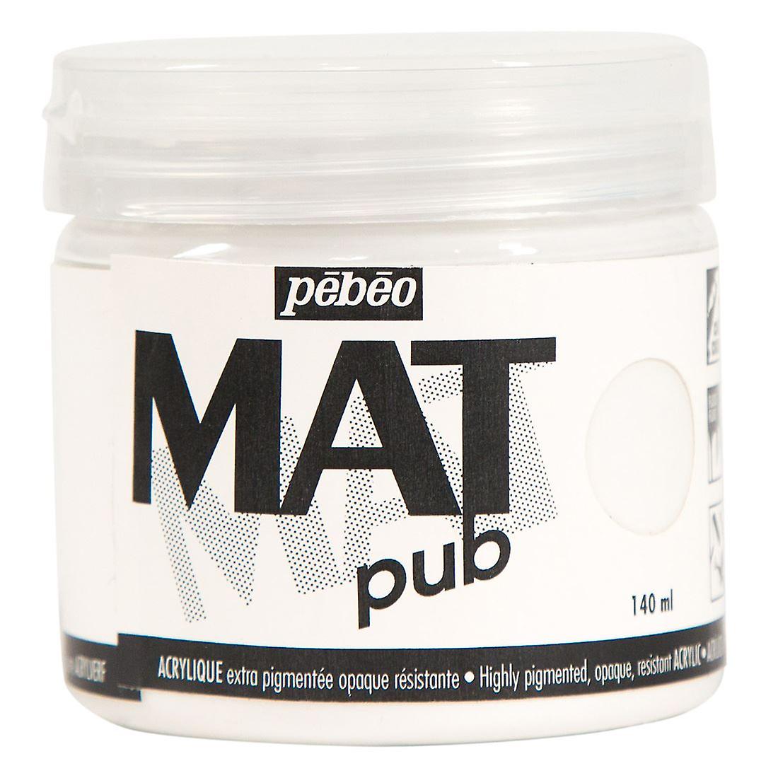 Pébéo Matte Pub Acrylfarbe 140ml