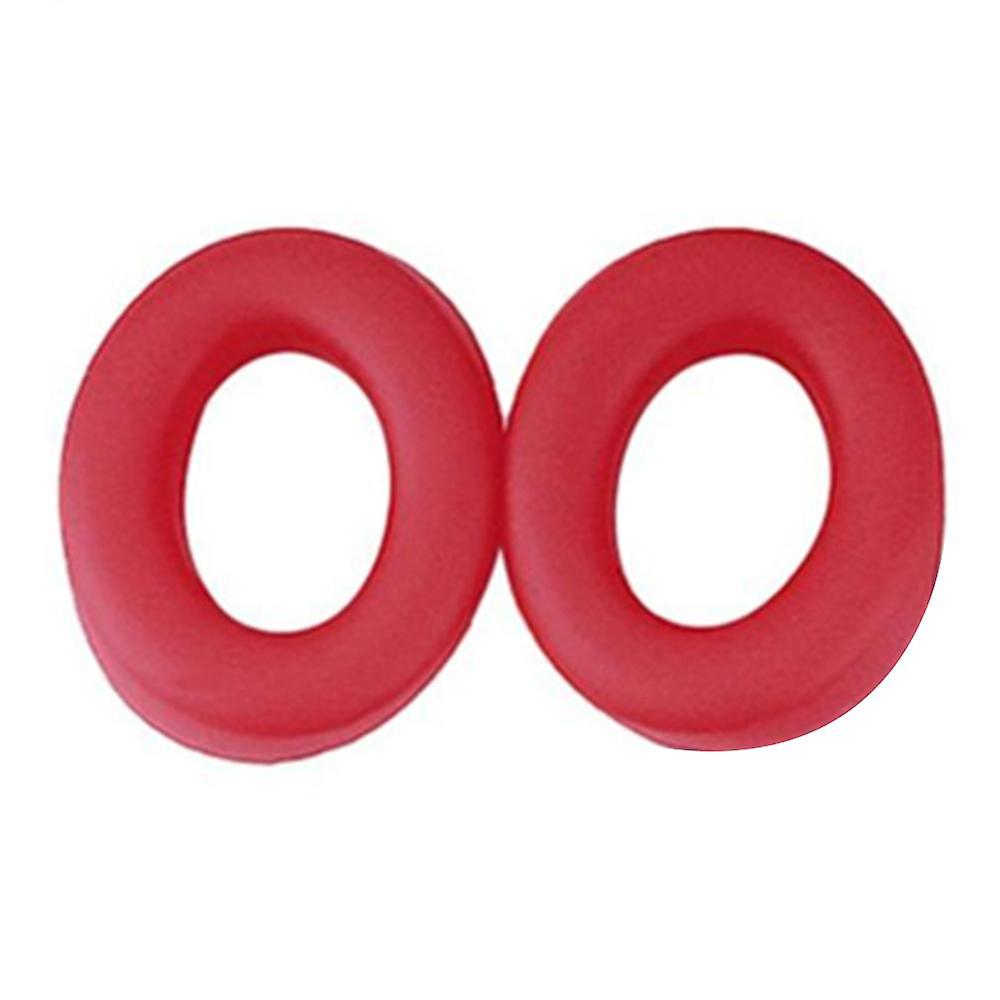 1 Pair For Beats Studio3 Wireless Headphone Replacement Earpad Silicone Sleeve Soft Cushion-Red