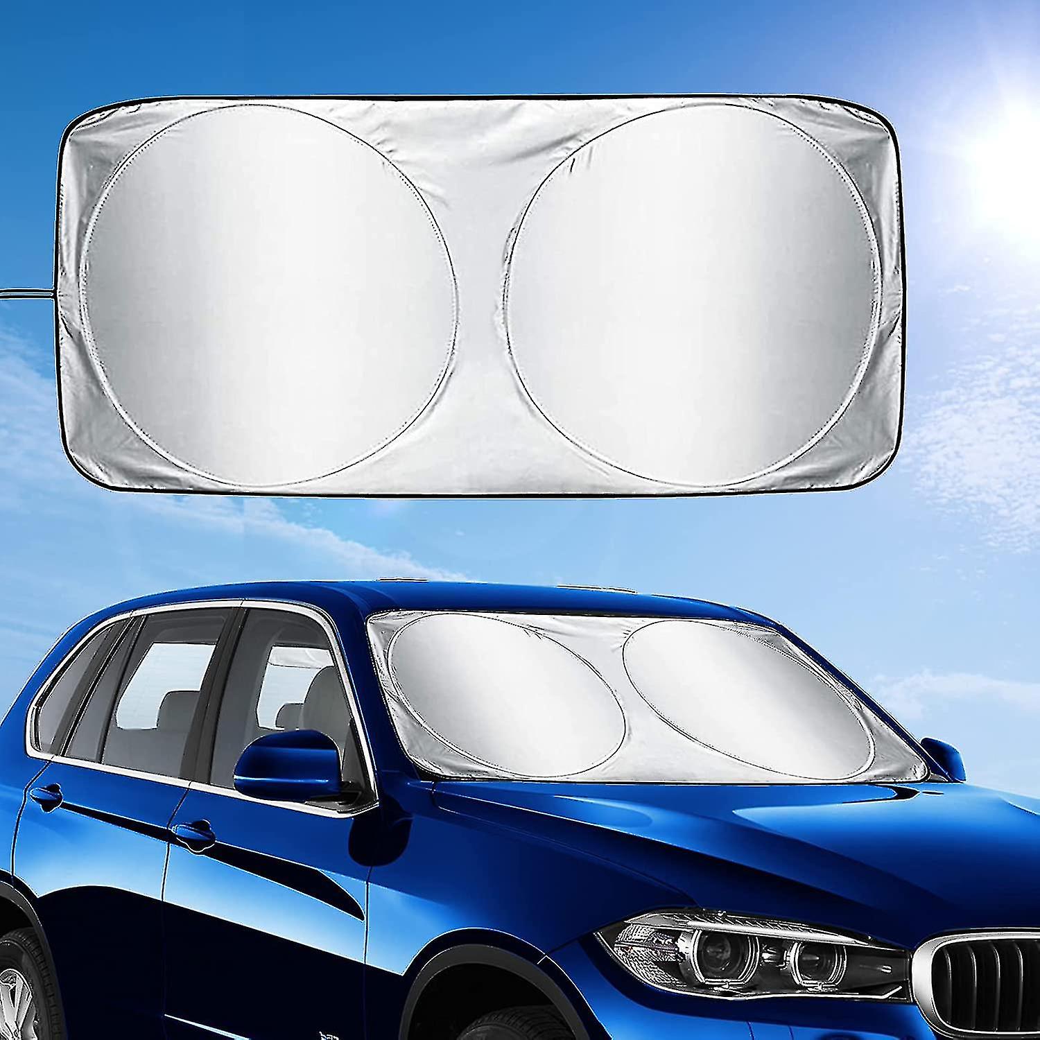 Car Windscreen Sun Shade,front Windshield Sunshade,foldable Cover Visor Sunshades