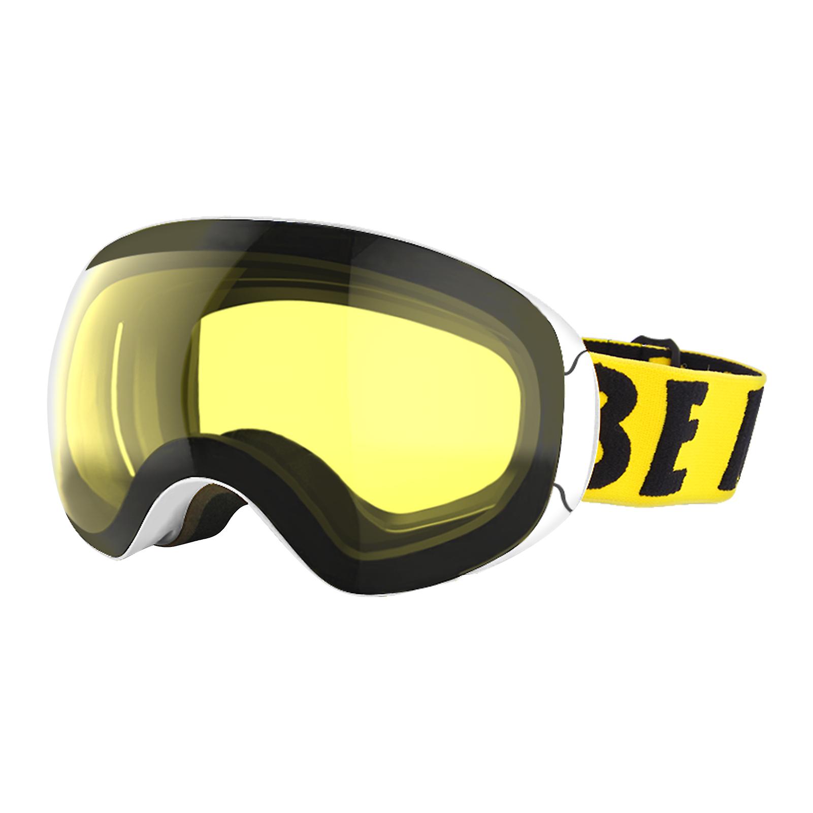 UV Protection Spherical Ski Goggles Comfortable Windproof Snow Goggles for Snowboarding Skiing
