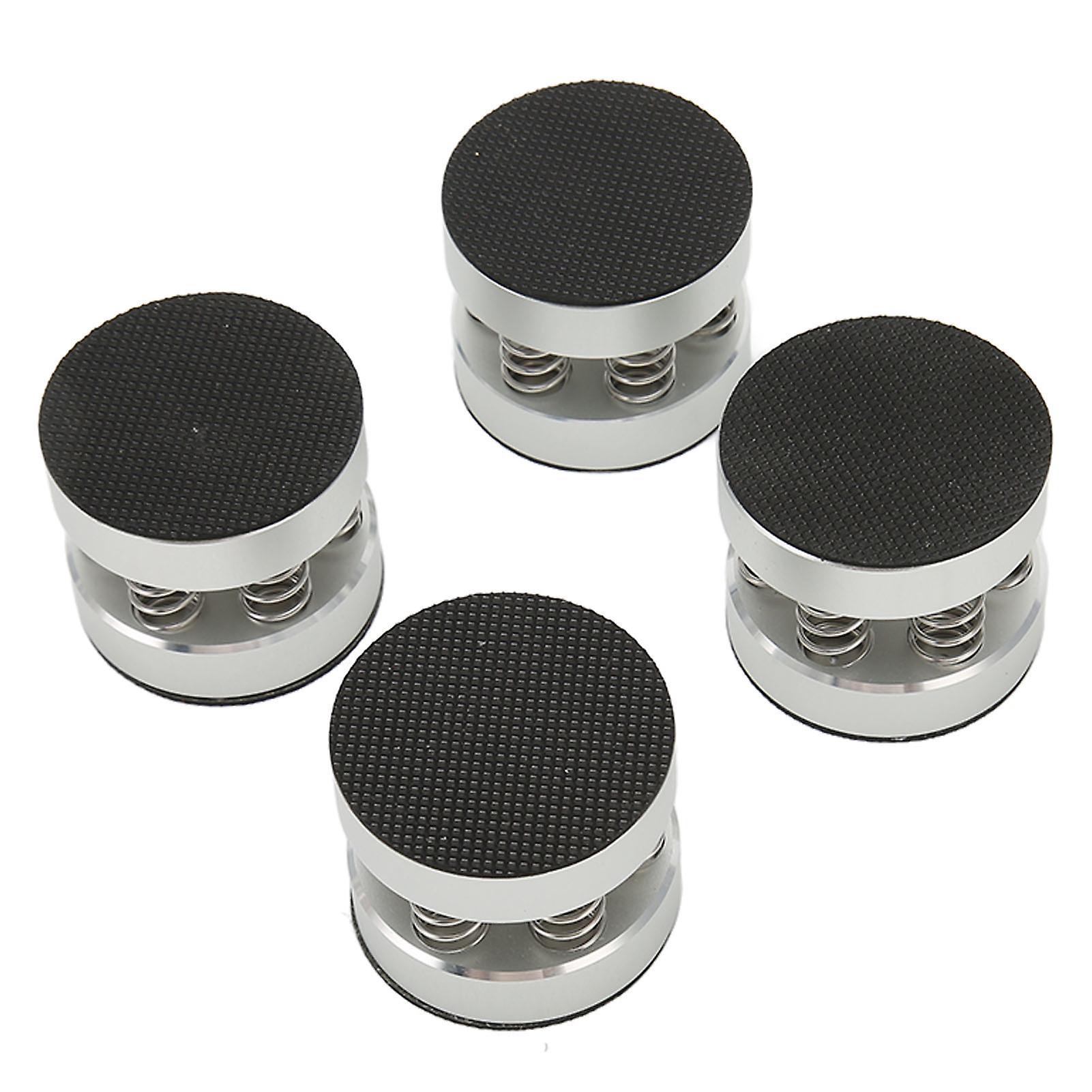 4pcs Aluminum Alloy Speaker Spring Isolation Feet Stand for HiFi Amplifier