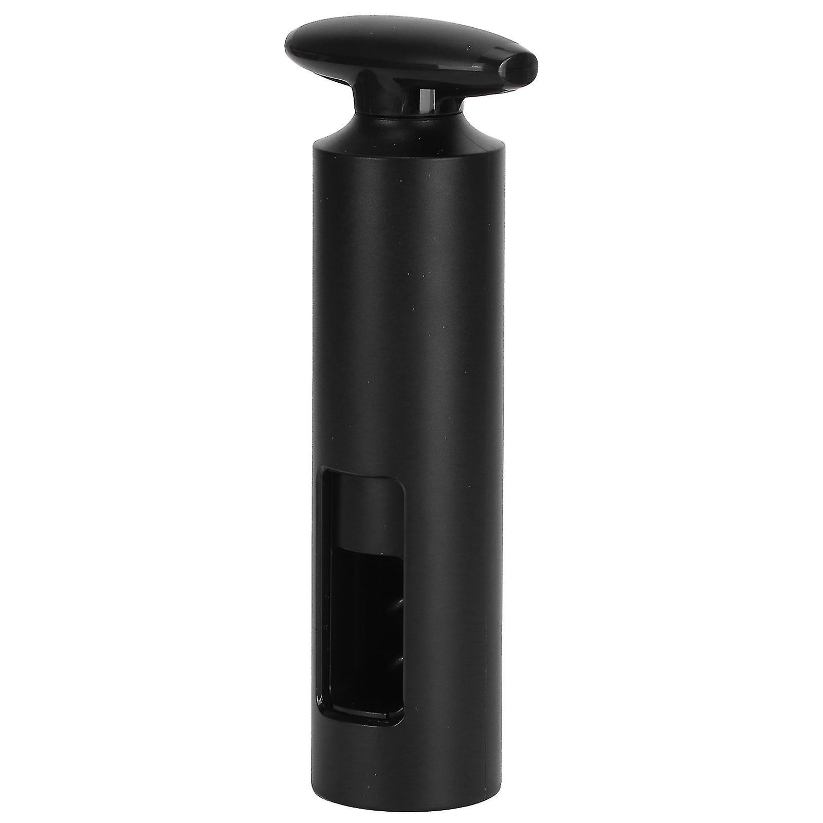 Manual Wine Bottle Opener Corkscrew 6.5in Black ABS Tool