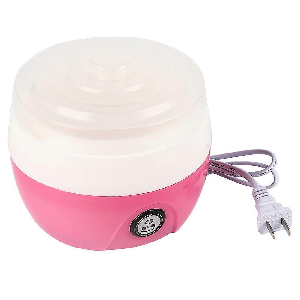 220V 1L Electric Automatic Yogurt Maker Machine Yoghurt DIY Tool Plastic Container CN Plug (Pink)