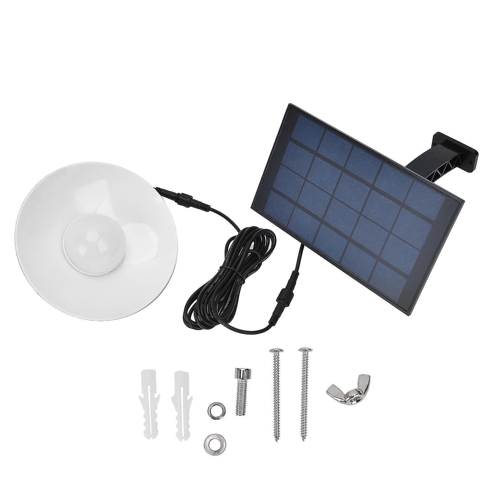 Adjustable Solar LED Ceiling Light - IP65 Waterproof for Outdoor Gardens