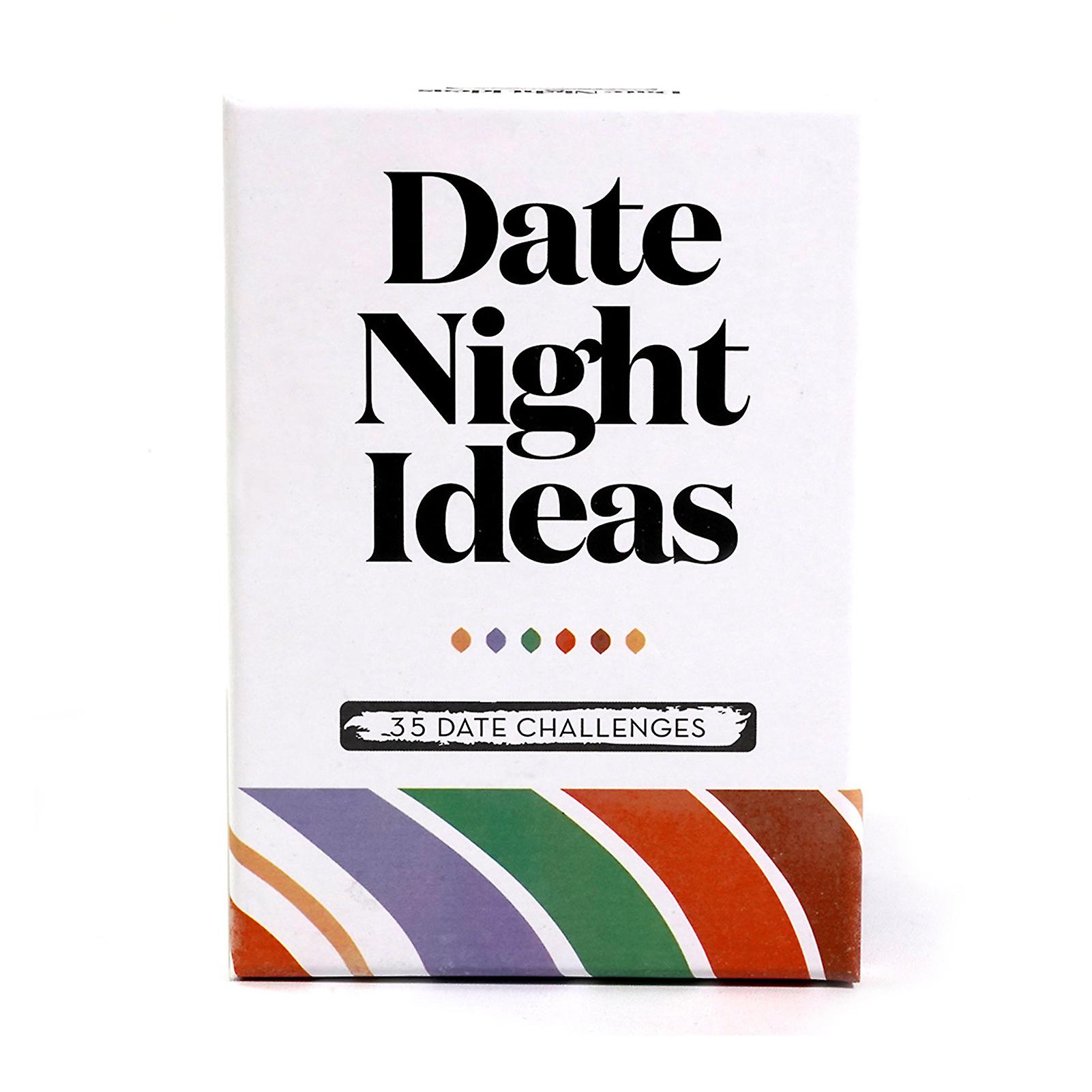 White Insteresting Date Night Ideas Scratching Off Cards Dating Activities Scratch Card Gift For Lovers' Day Size 35