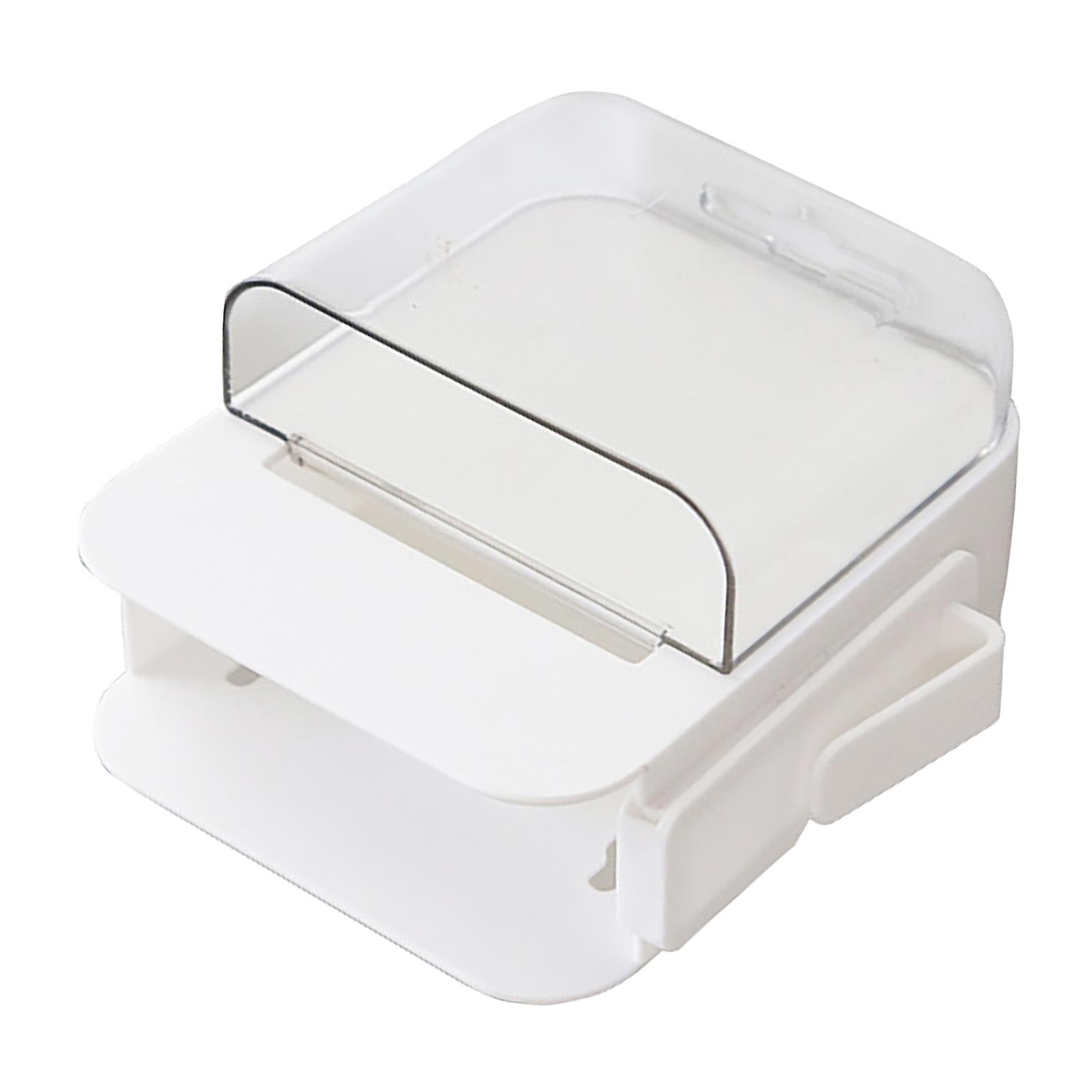 Multifunctional Clear Wall Mount Storage Rack for Remote & Phone