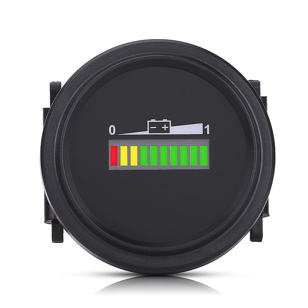 12V/24V/36V/48V/72V LED Digital LED Battery Indicator Gauge for Golf Cart