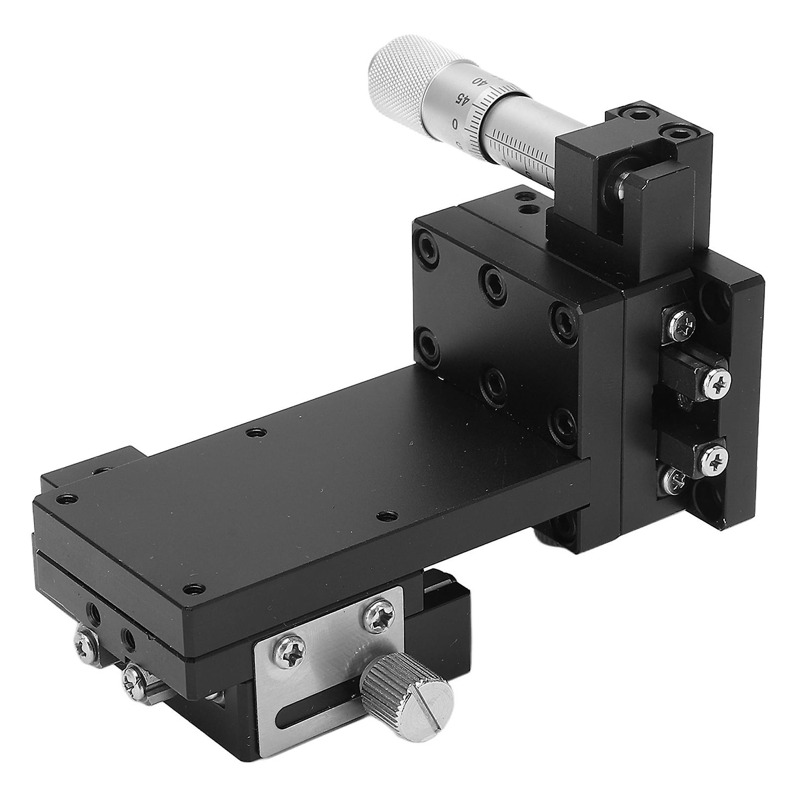 Manual Linear Stage X Z Axes Sliding Table Trimming Platform for Equipment Positioning 