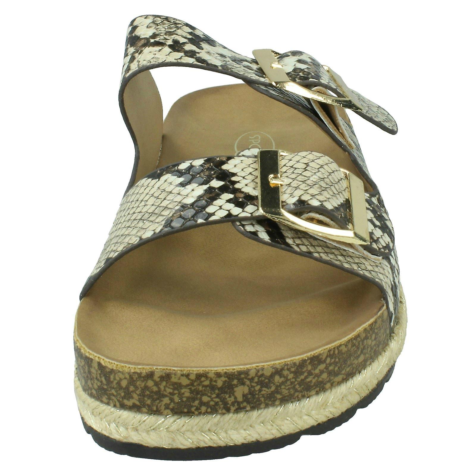 report tosh snake embossed mule