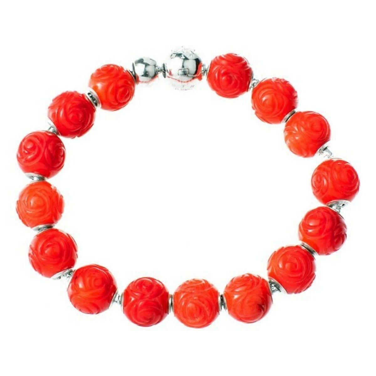 Women's Bangle Thomas Sabo KT0147-870-10-L17 Red 20 cm