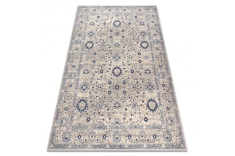 Carpet Wool NAIN Frame ornament 7586/51935 beige / navy