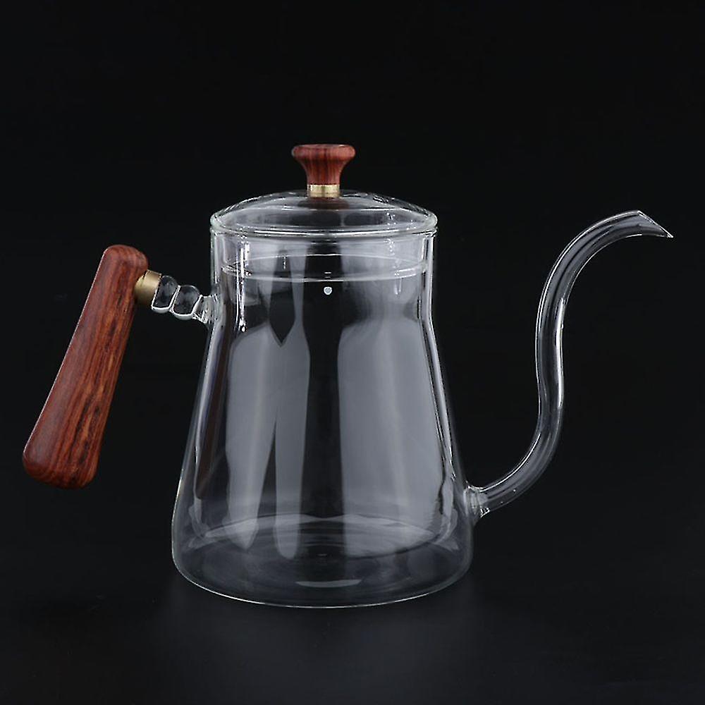 Pc Pour Over Kettle Gooseneck Low Profile Pot Narrow Spout Without Lid