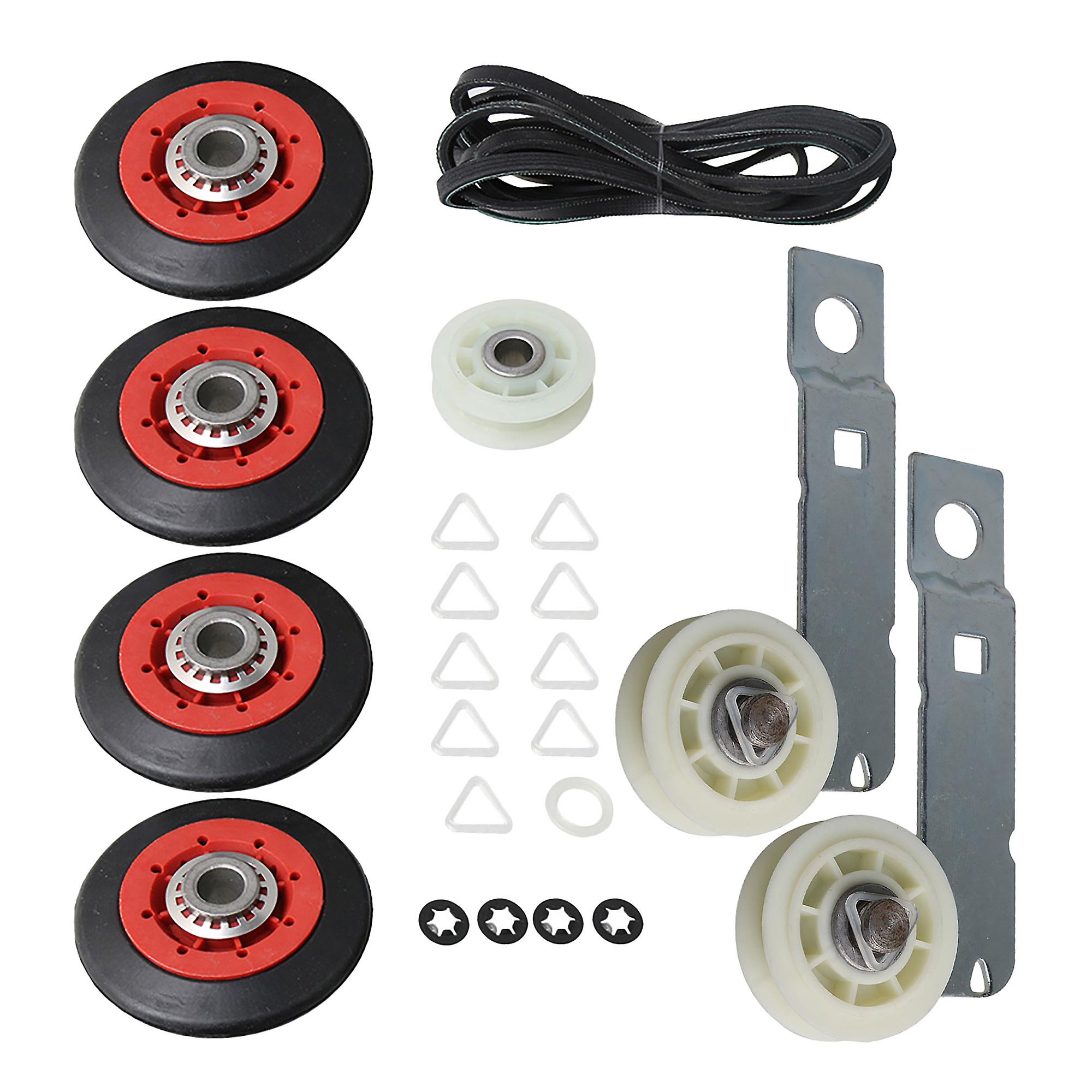 Belt Bracket Idler Roller Set Replacement for Whirlpool 4392067VP Dryer