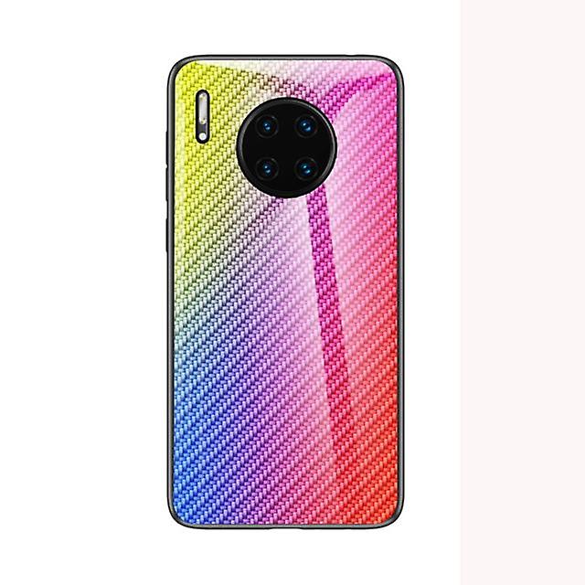 Gorgeous Shockproof Tempered Glass Case for Honor Play 3 - Multicolor