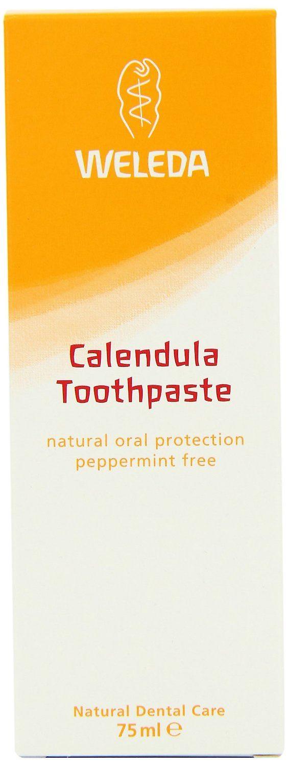 Weleda Calendula Toothpaste 75ml! Natural Peppermint Free