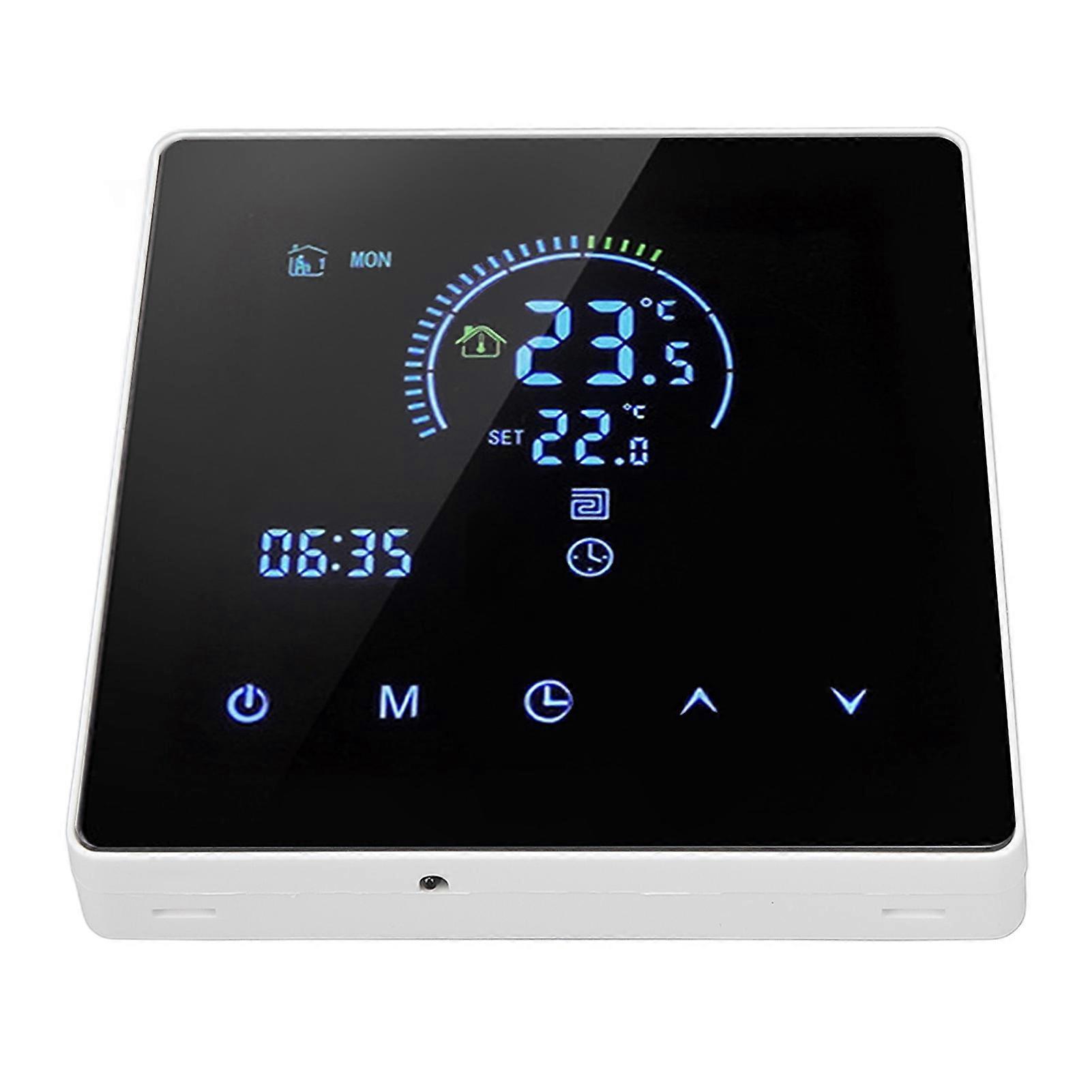 3500W Maximum Temperature Controller 5‑60℃ Setting LCD Digital Remote APP Control Thermostat for Tuya AC90V‑240V Normal Type